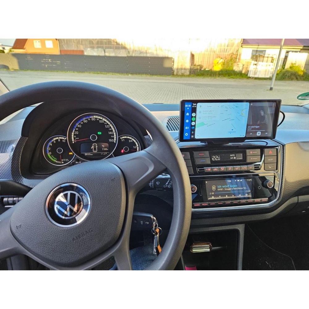 VW UP ve e-UP için CarPlay / Android Auto Adaptör Plakası görsel 2