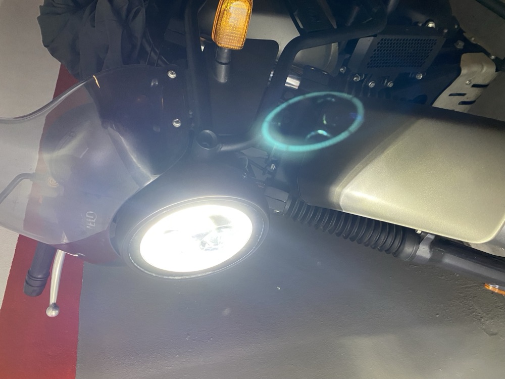 Royal Enfield Himalayan LED Far Dönüşümü görsel 2