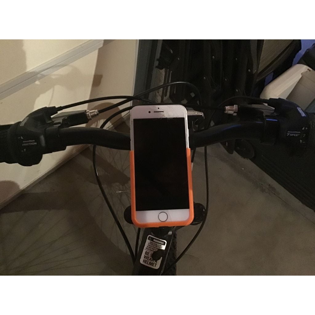 Bisiklet iPhone 8 Telefon Tutucusu (İki Parçalı)