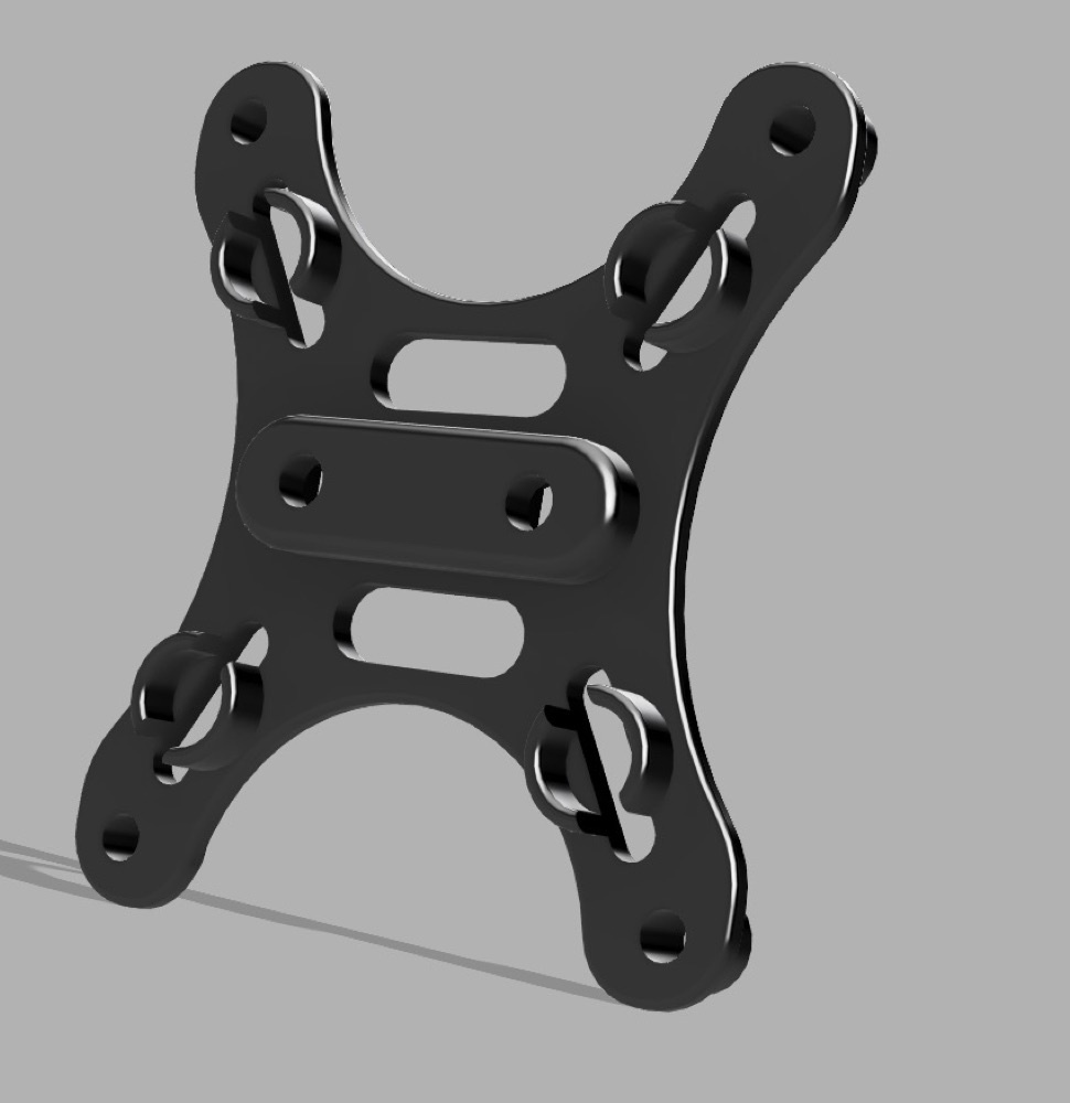 Vespa Smallframe Plaka Tutucu görsel 2