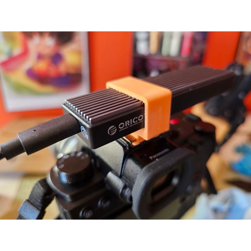 Panasonic Lumix S5II/S5IIX için Hot Shoe SSD Tutucu