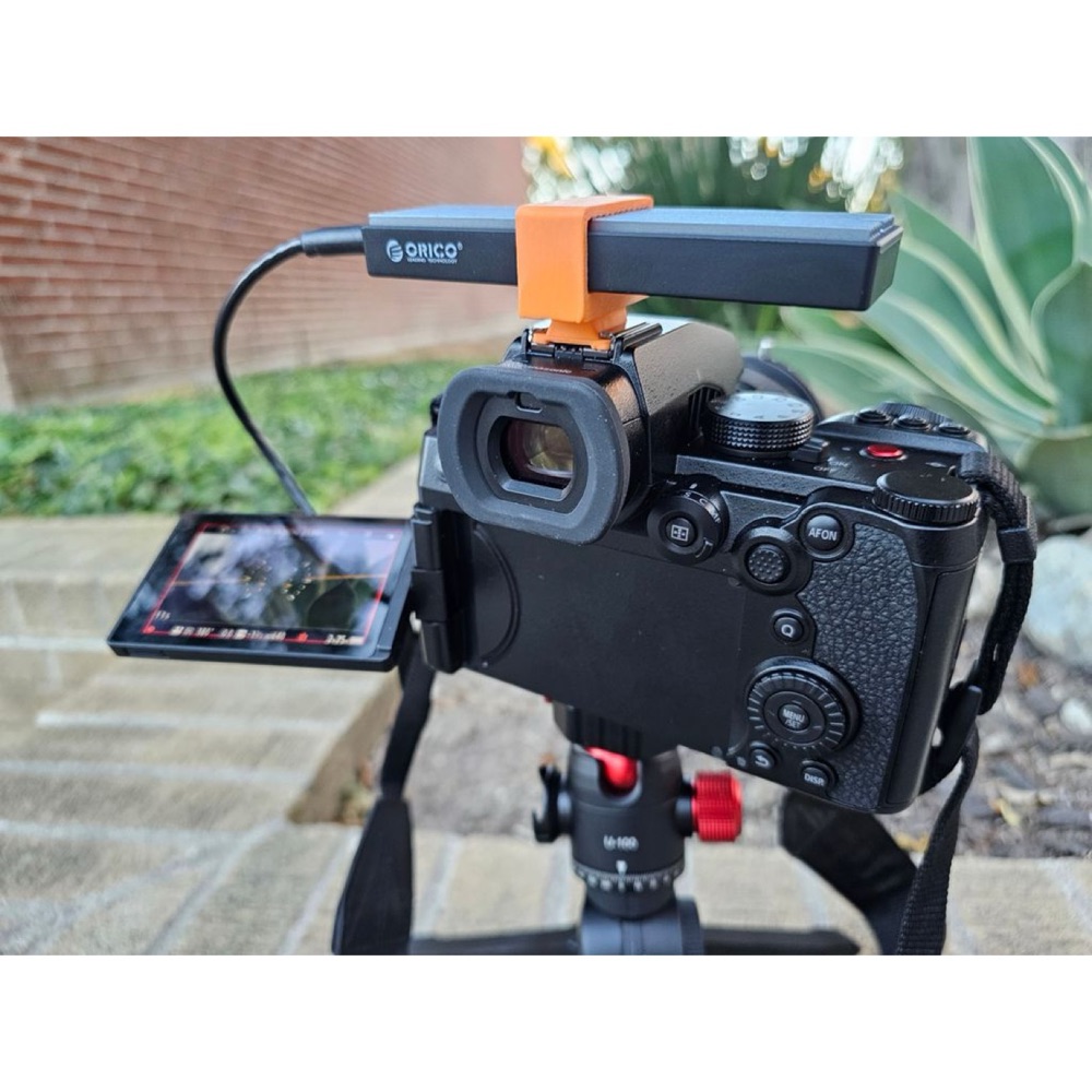 Panasonic Lumix S5II/S5IIX için Hot Shoe SSD Tutucu görsel 4