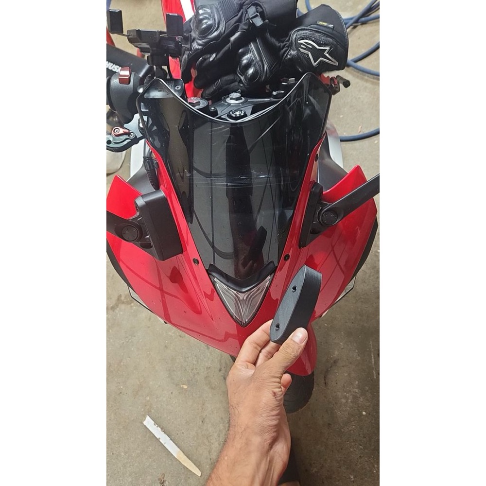 Yamaha YZF-R3 Orijinal Ayna Ara Parçası görsel 3