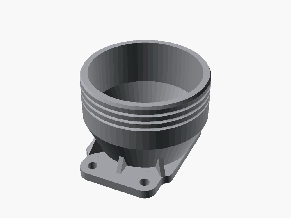 Hava Filtresi Adaptörü - 83mm (BMW E36 Uyumlu) görsel 2