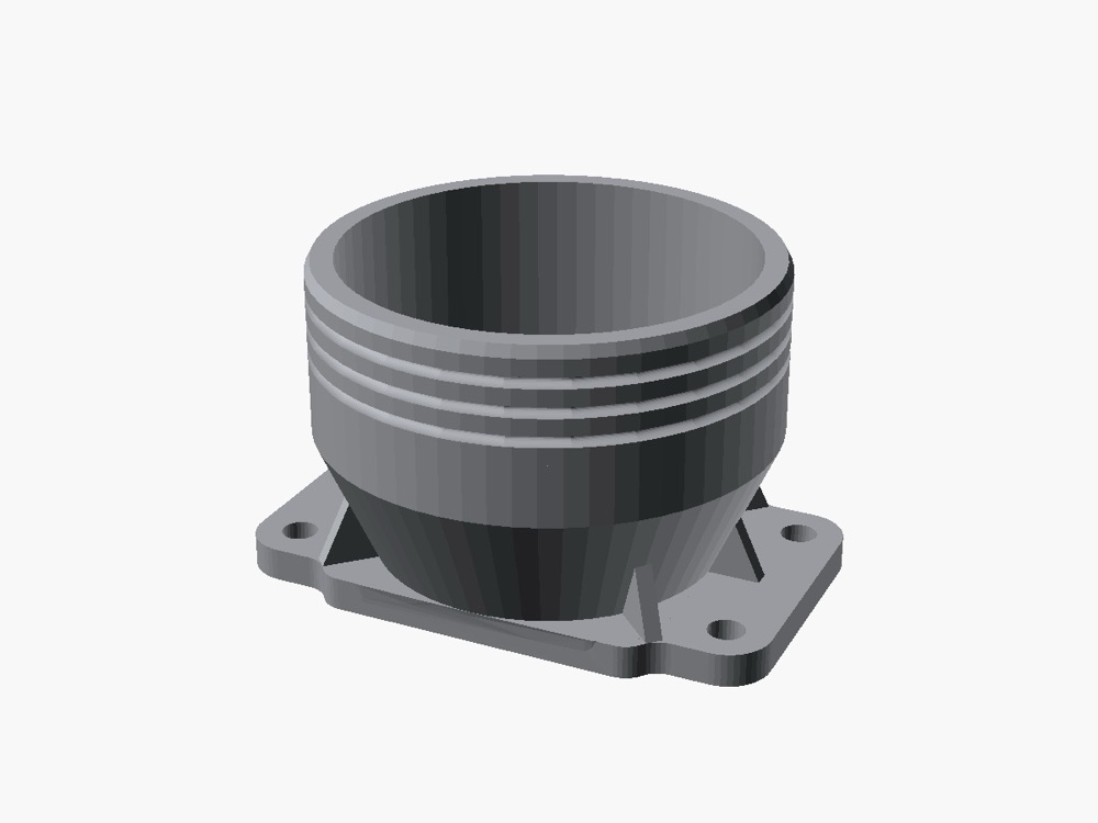 Hava Filtresi Adaptörü - 83mm (BMW E36 Uyumlu) görsel 3