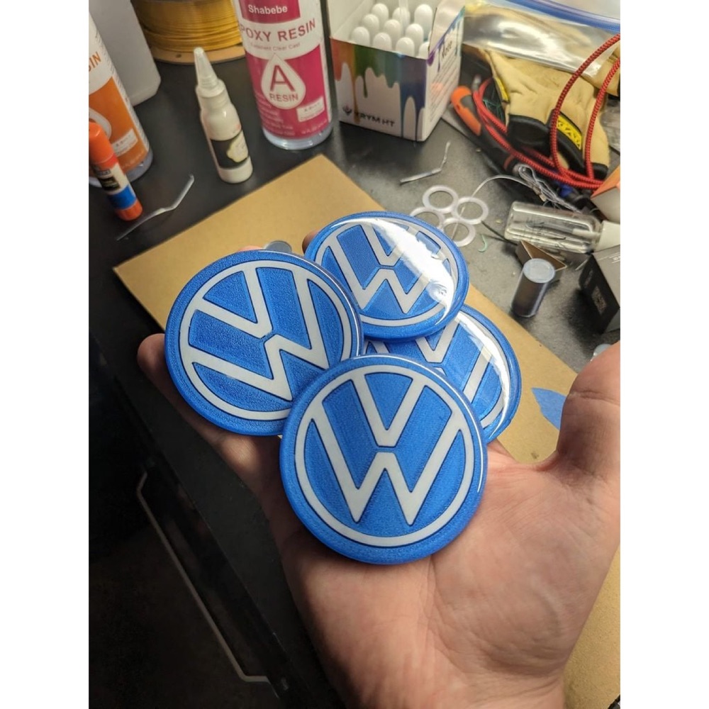 VW 70 mm Merkez Kapak Seti görsel 4