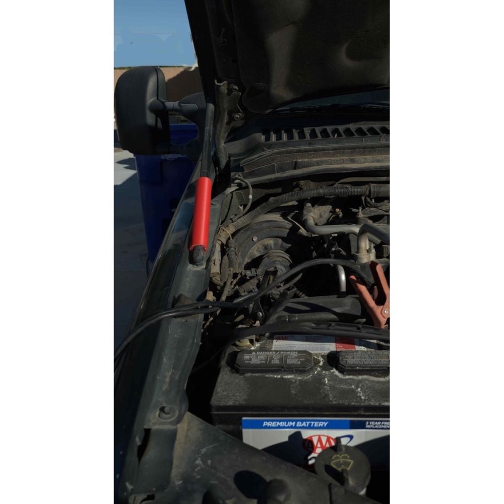 Ford Super Duty (1999-2007) Kaput Destek Çubuğu Takviyesi görsel 4