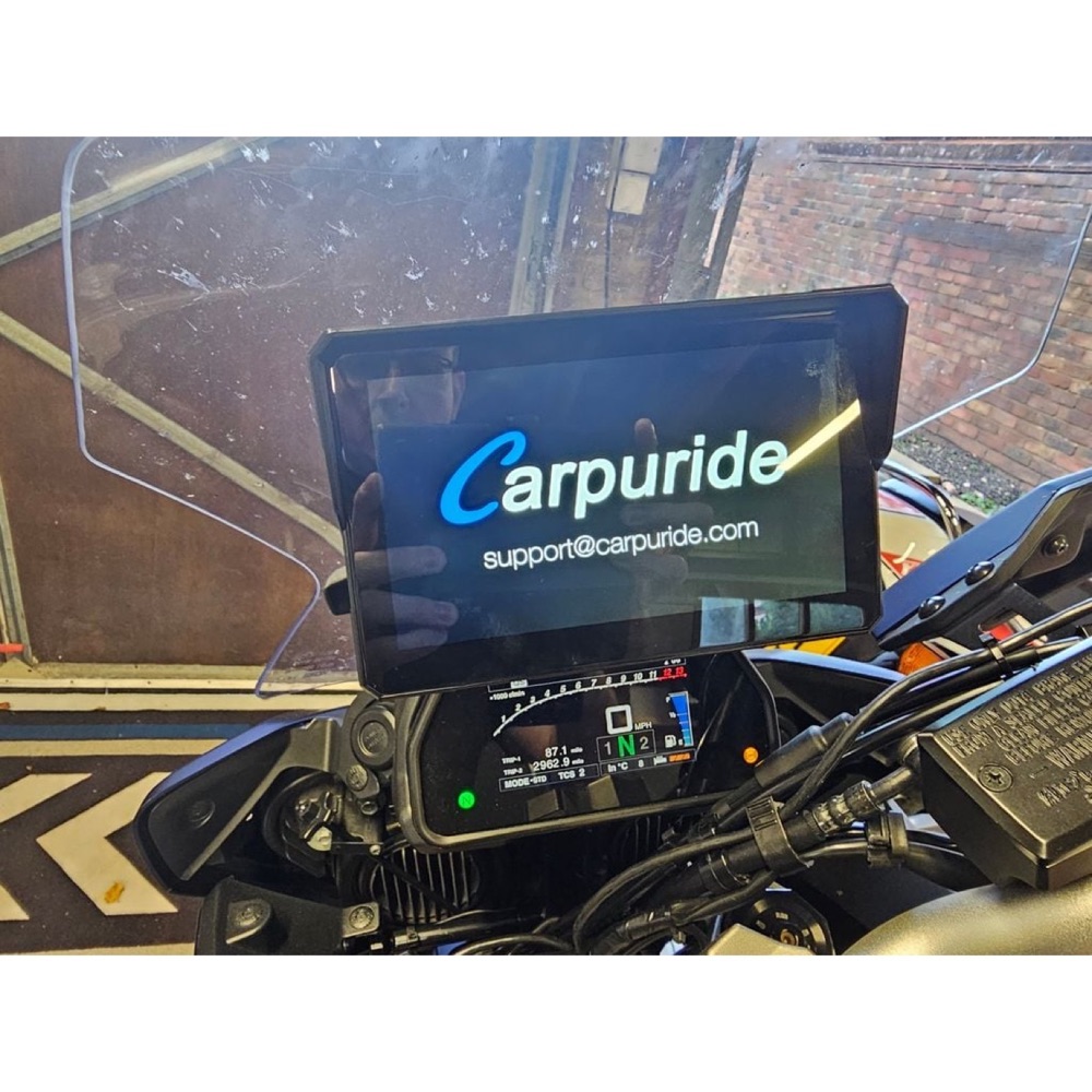 Carpuride motorcycle GPS mod to fit Garmin Zumo mount
