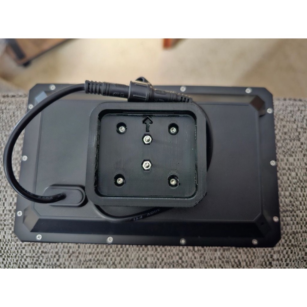 Carpuride motorcycle GPS mod to fit Garmin Zumo mount görsel 2
