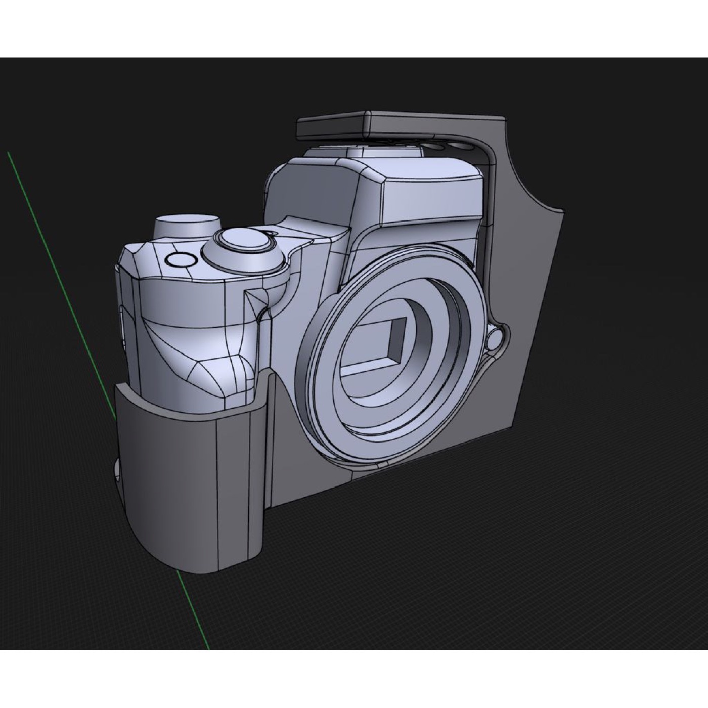 Canon EOS M50 Mark II için Kamera Kafesi (Cage) görsel 3