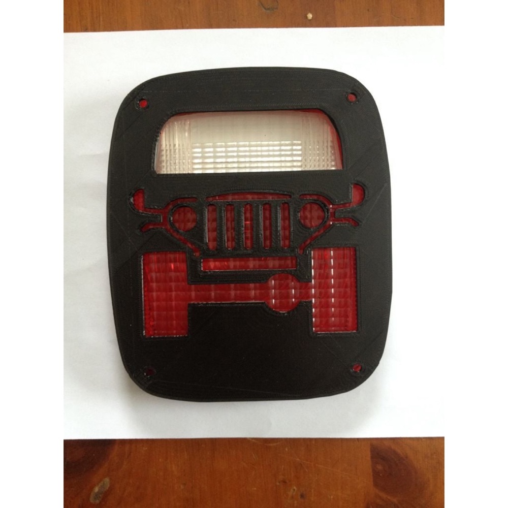 Jeep Wrangler Stop Lambası Kapağı (TJ/YJ/CJ)