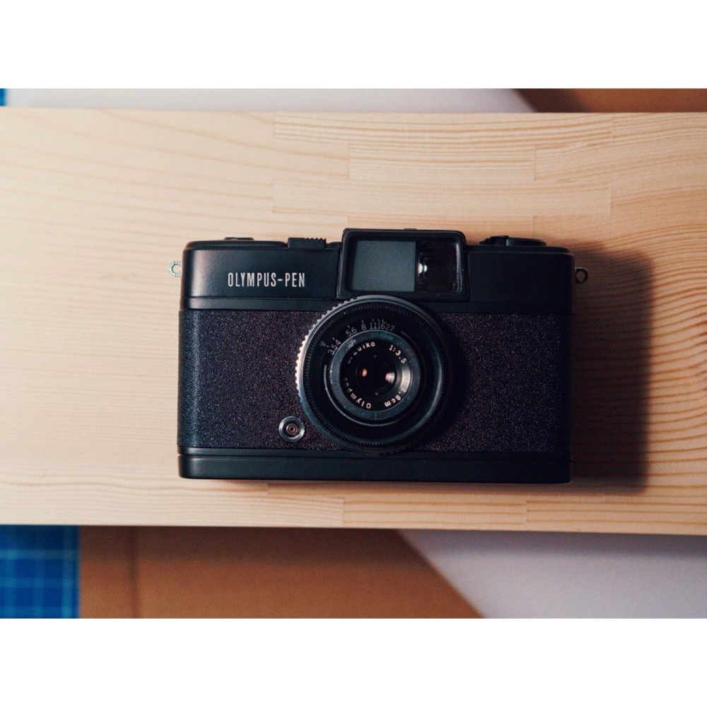 Olympus Pen / Pen S Kamera Suni Deri Kaplaması (Yedek) görsel 3