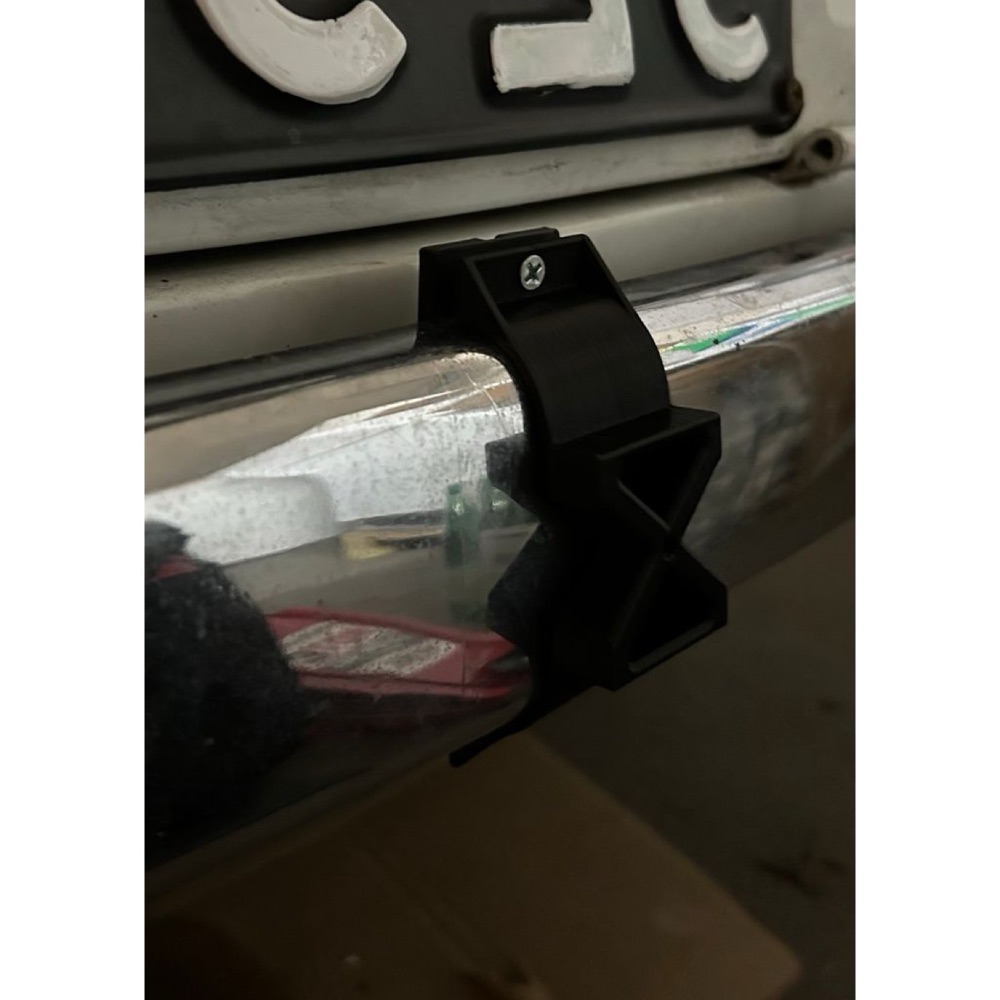 Klasik Fiat 500 Arka Tampon Plakalığı görsel 3