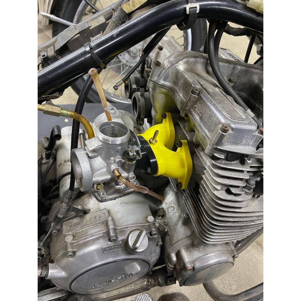 Yamaha XJ650 Çift Karbüratör Dönüşüm Manifoldu