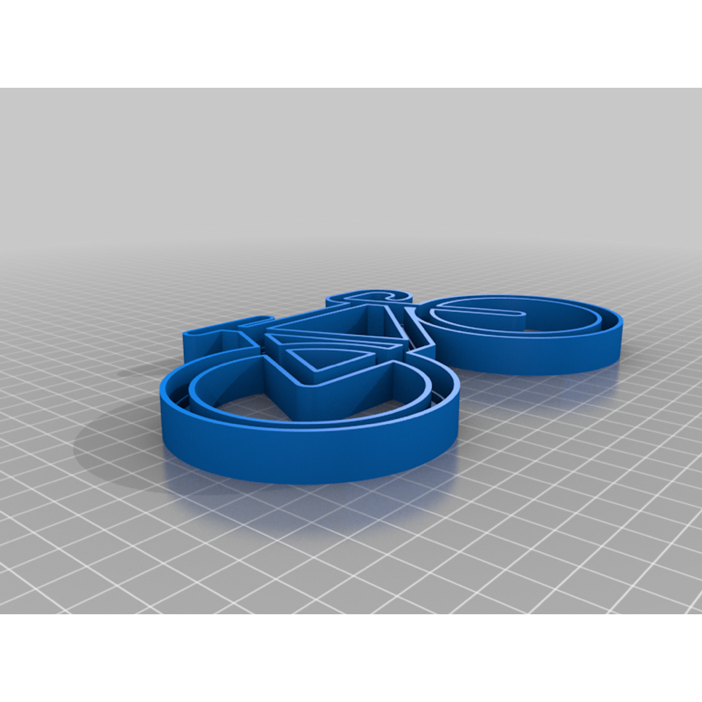 Bisiklet Siluetli Neon Işık Panosu görsel 2