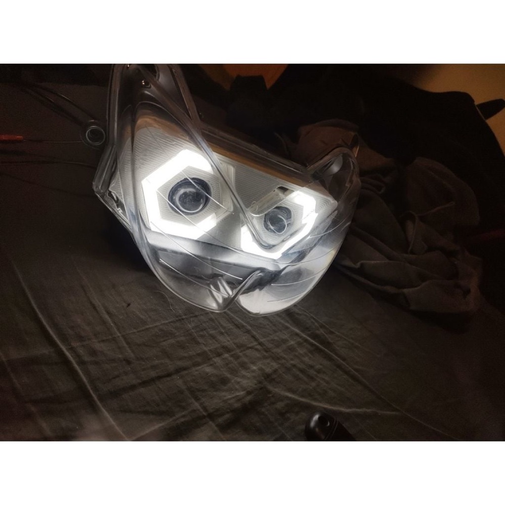 Yamaha Aerox YQ50 Far İç Gövdesi (Özel Reflektör) görsel 3