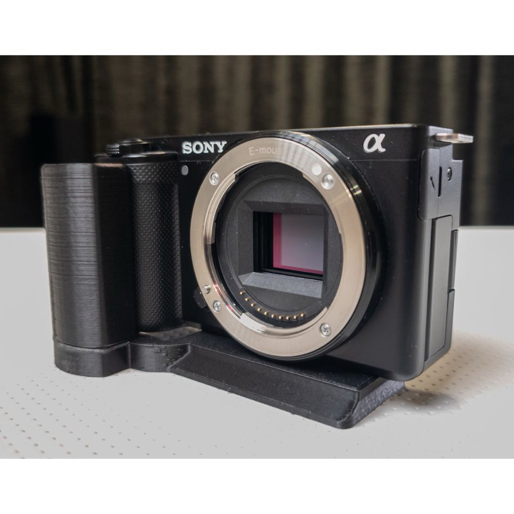 Sony ZV-E10 için Ek Kavrama Tutamağı ve Arca-Swiss Uyumlu Taban Plakası