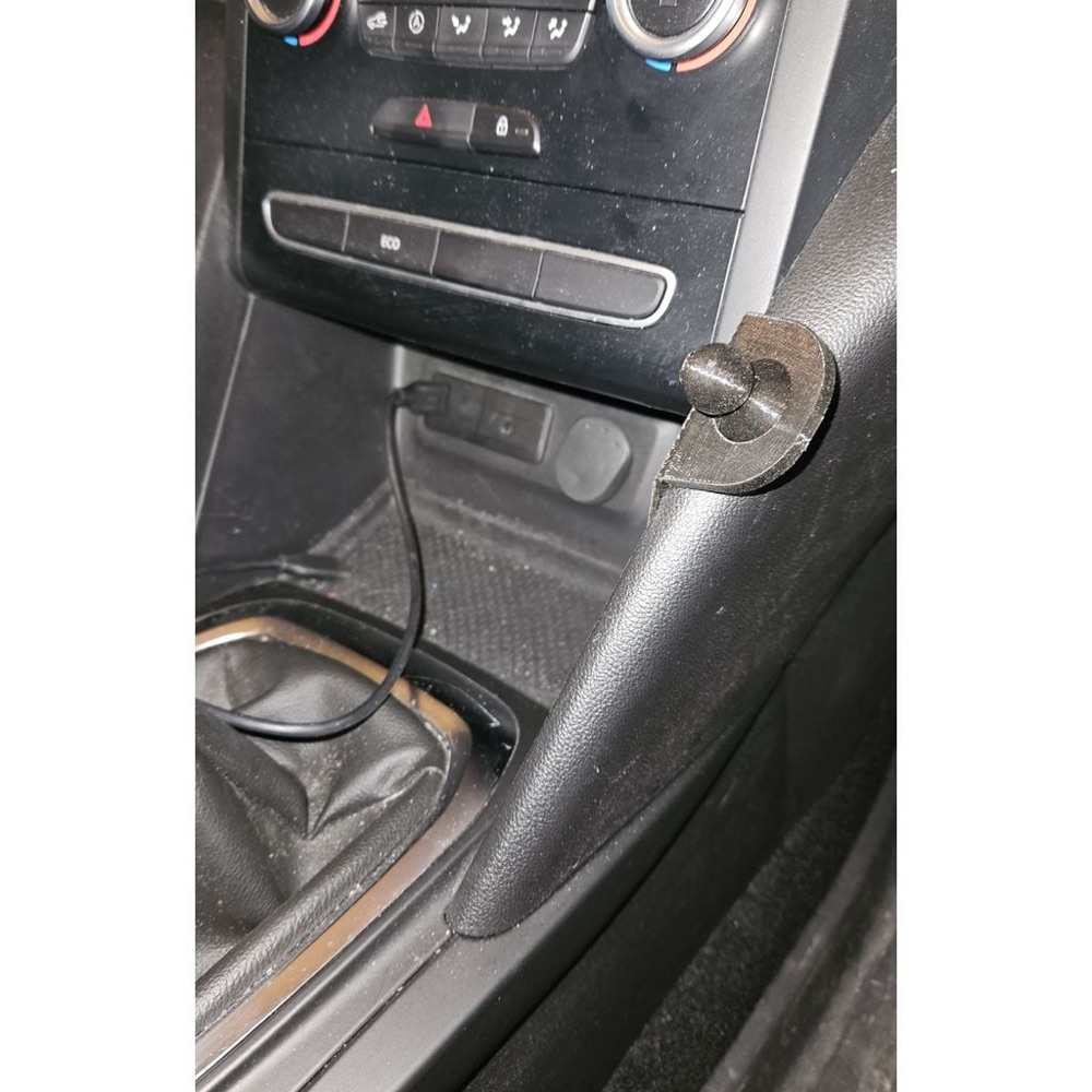 Renault Megane 4 Telefon Tutucu Tabanı (17 mm Top Bağlantılı) görsel 3