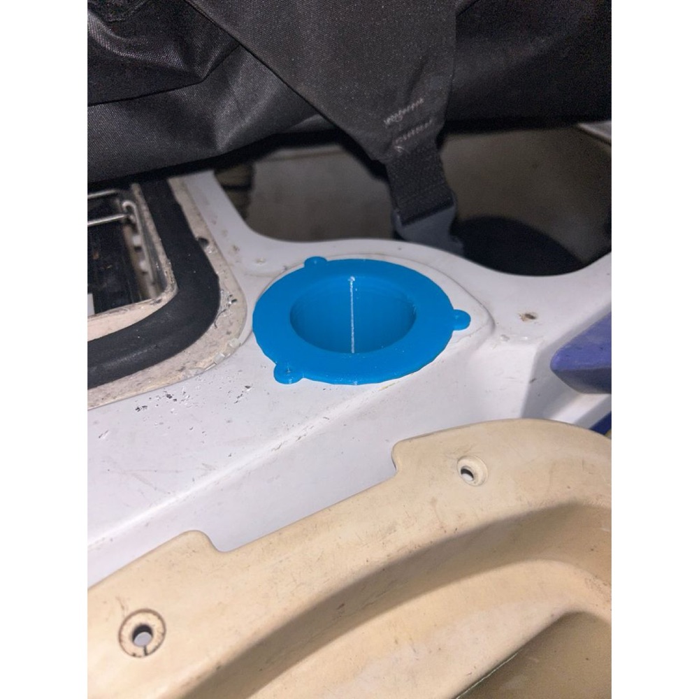 Jet Ski Koltuk Altı Havalandırma Kanalı (Yamaha Wave Raider Uyumlu) görsel 2