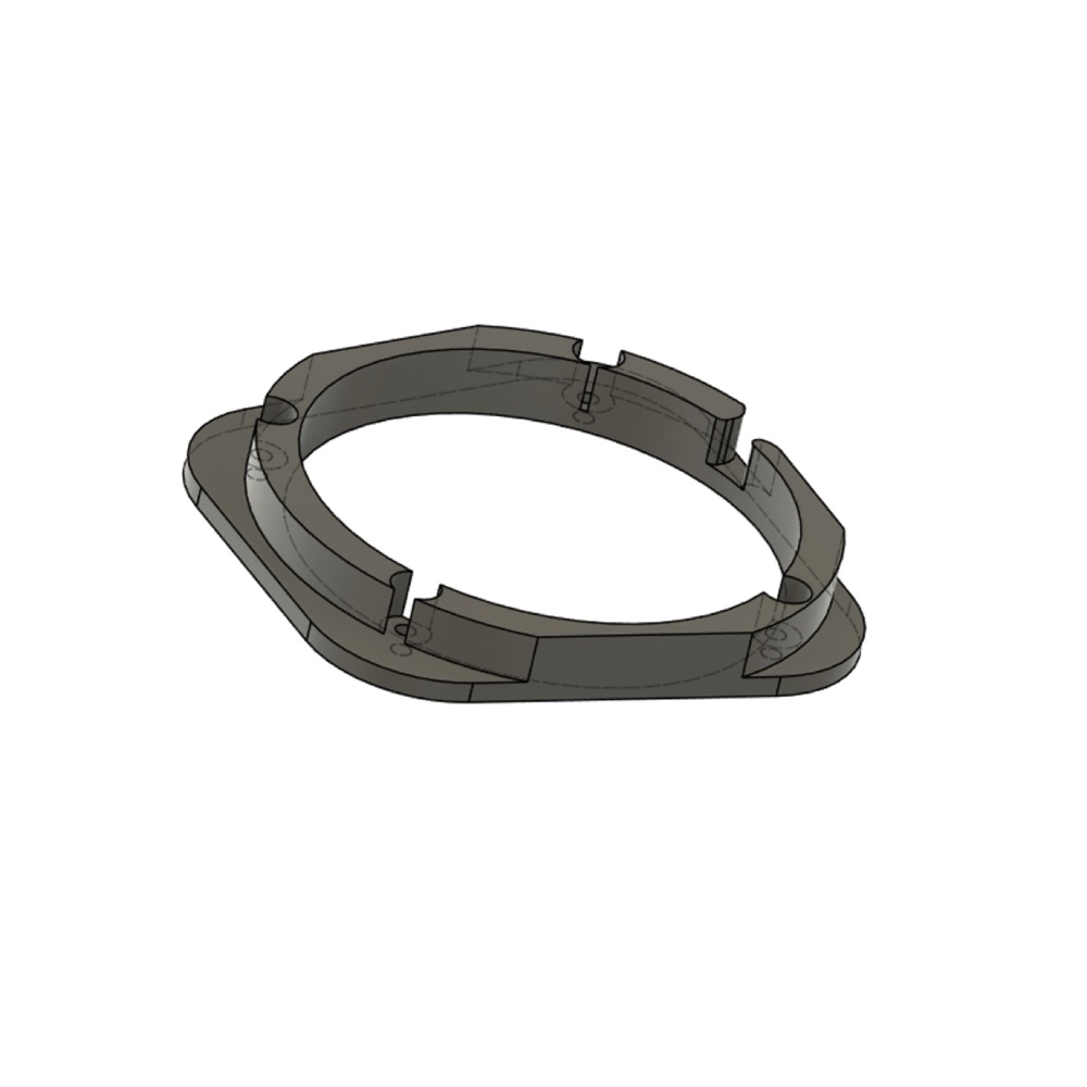 Toyota 3. Nesil 4Runner rear Hoparlör Adaptör - 6.5 inch