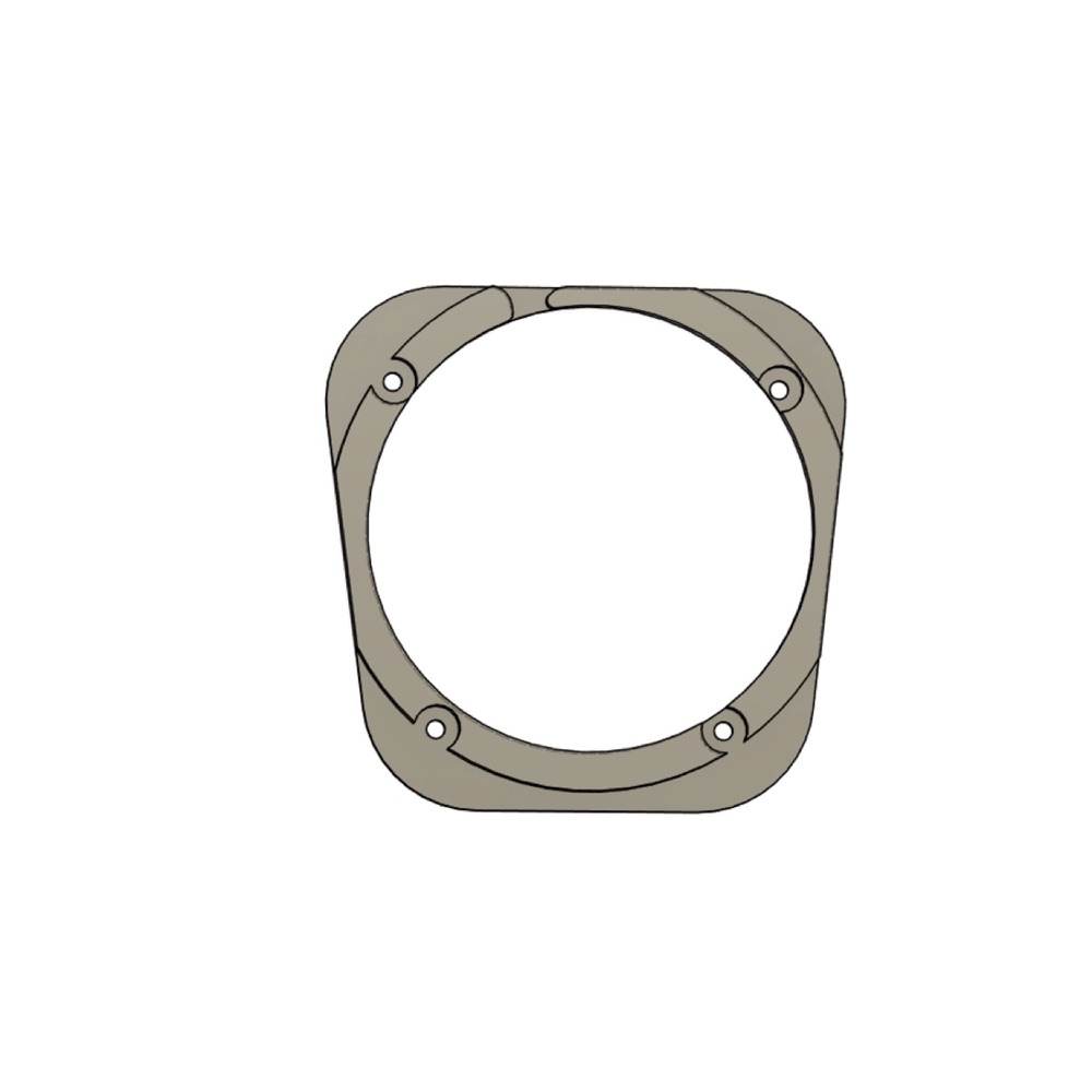 Toyota 3. Nesil 4Runner rear Hoparlör Adaptör - 6.5 inch görsel 2