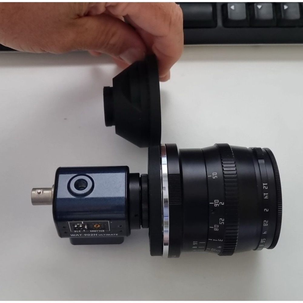 Nikon Z Objektifler için C/CS Bağlantılı Kamera Adaptörü (TTArtisan 50 mm f/1.2 ile Denendi) görsel 3