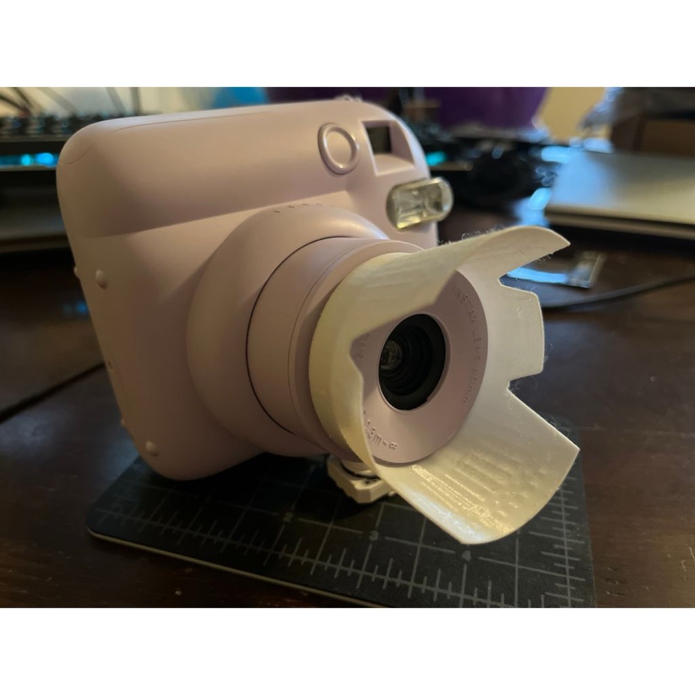 Fujifilm Instax Mini 12 Lens Parasoleyi görsel 1