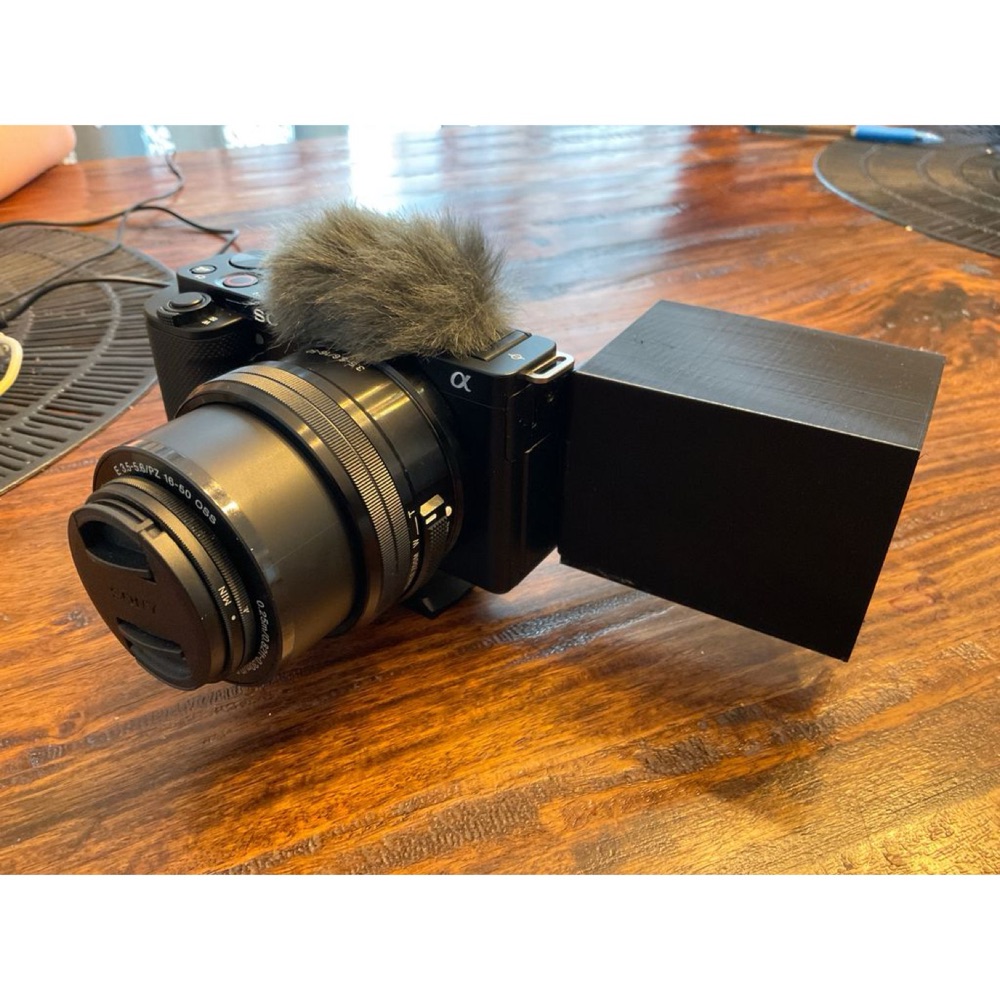 Sony ZV-E10 Açılır Ekran Güneşliği