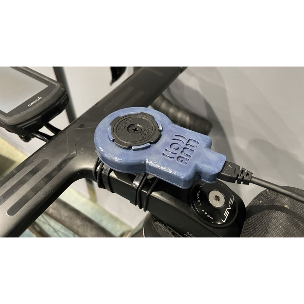 Bisiklet Quad Lock Kablosuz Şarj Tutucusu (V4, Üst+Alt Gövde)