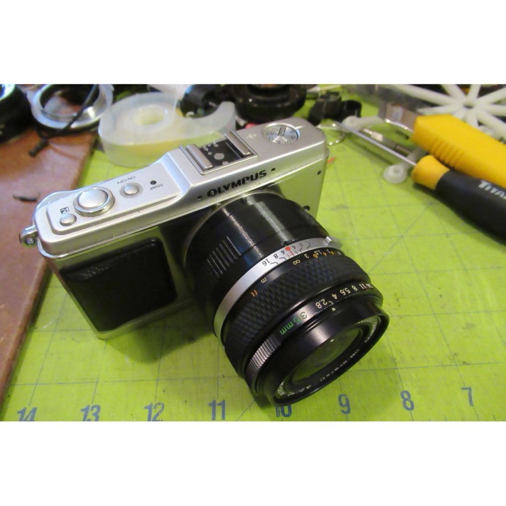 Olympus OM Manuel Lens - Micro Four Thirds Gövde Adaptörü