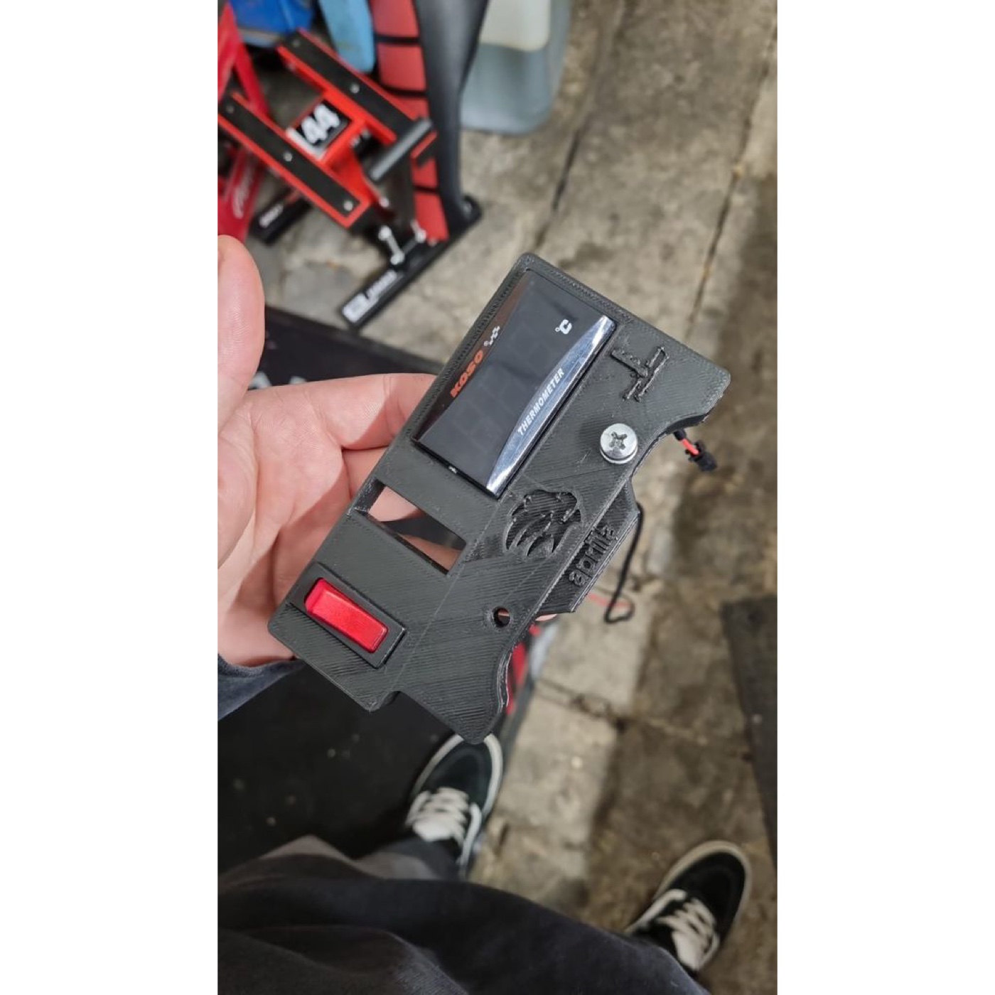 Aprilia/Derbi/Gilera Sıcaklık Göstergesi Tutucu görsel 2