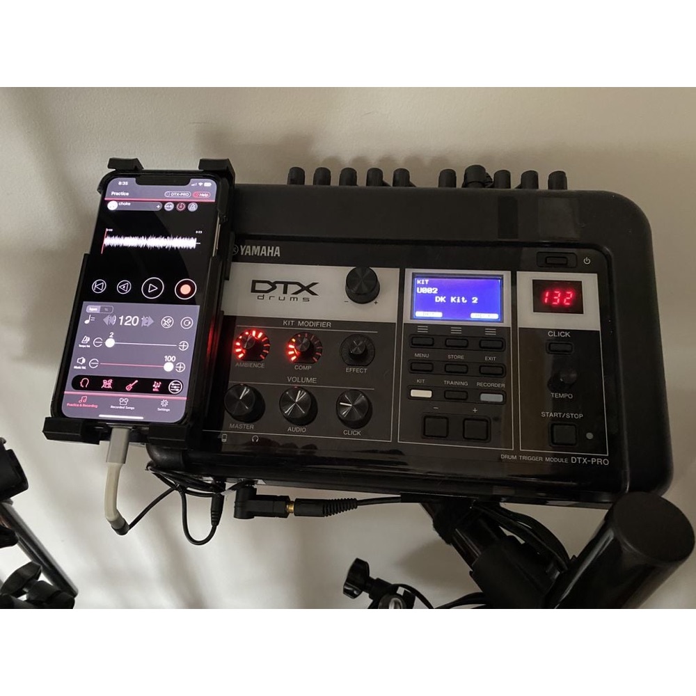 Yamaha DTXPro Davul Modülü Telefon Tutucusu
