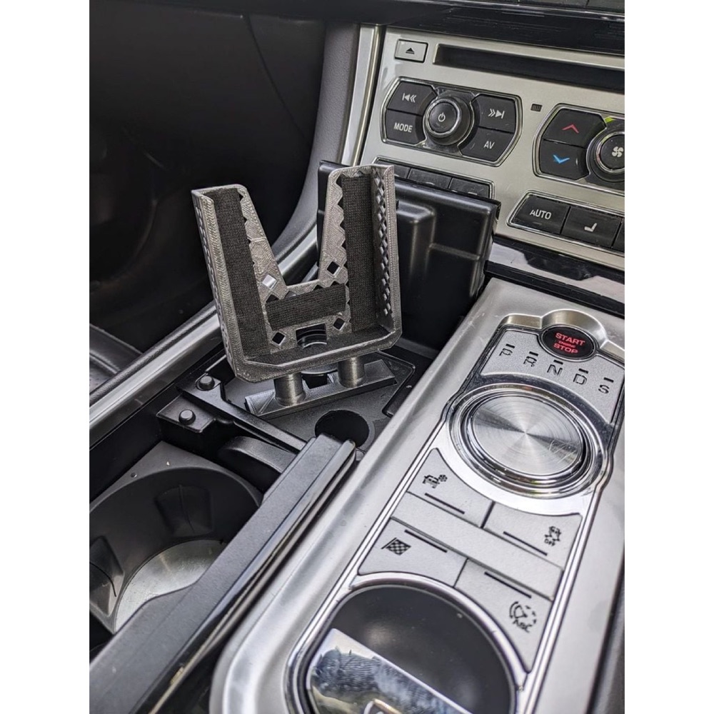 Jaguar XF (X250) Büyük Ekranlı Katlanır Telefon Tutucu