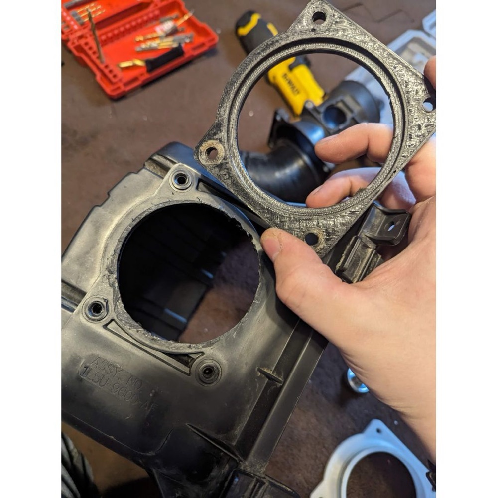 Ford Ranger Konik Hava Filtresi Montaj Adaptörü görsel 3