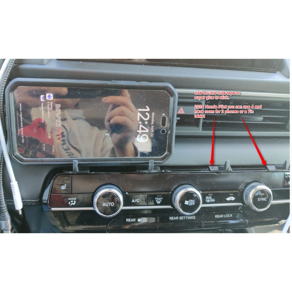 Honda Pilot (2023-2024) Telefon ve Gözlük Kancası görsel 2