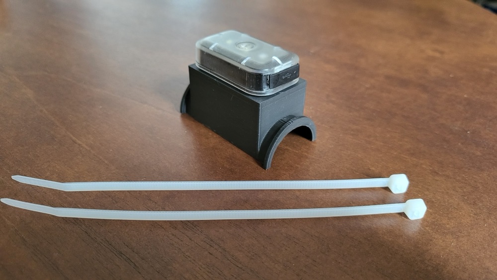 Bisiklet 46 mm Boru Çaplı Ön Işık Tutucusu görsel 2