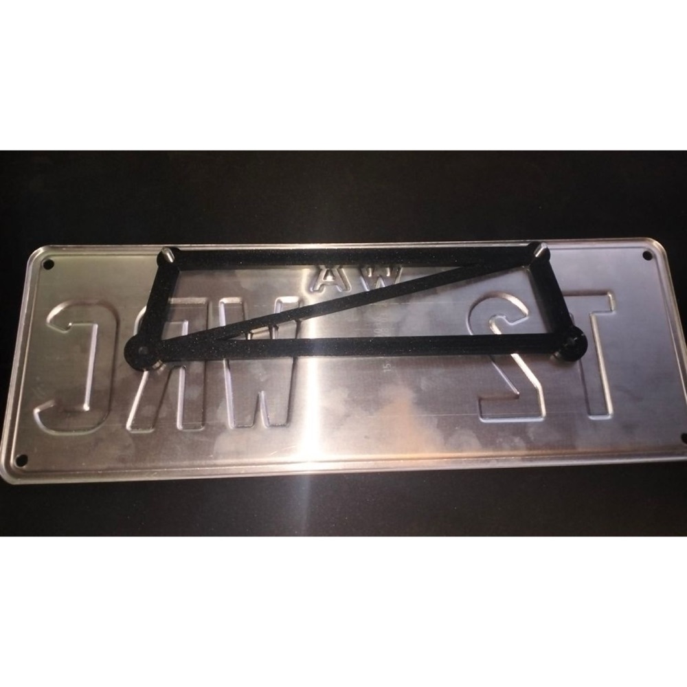 Ford Focus Mk2 Arka Plaka (Numara) Braketi görsel 2