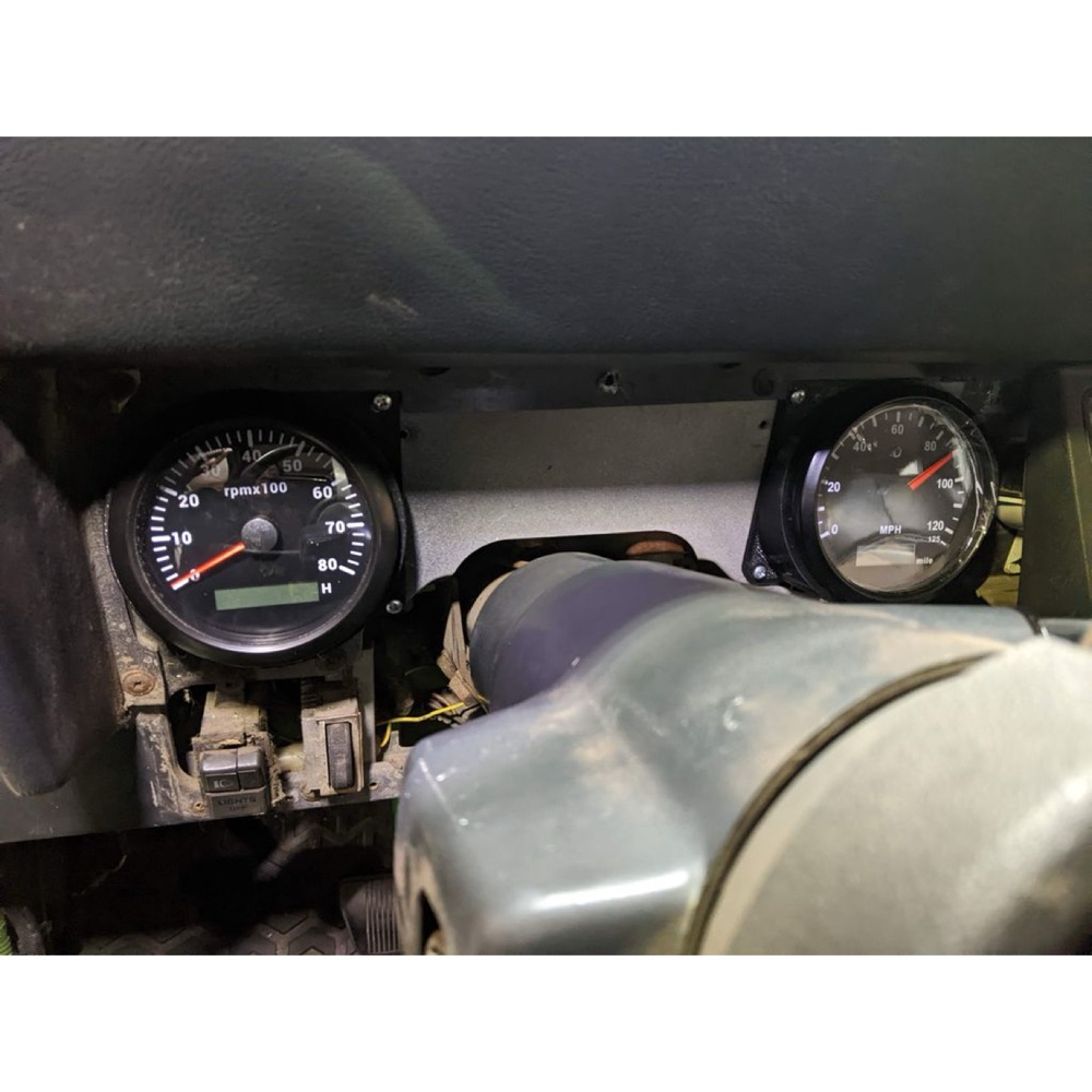 Jeep YJ Gösterge Paneli Adaptörü görsel 2