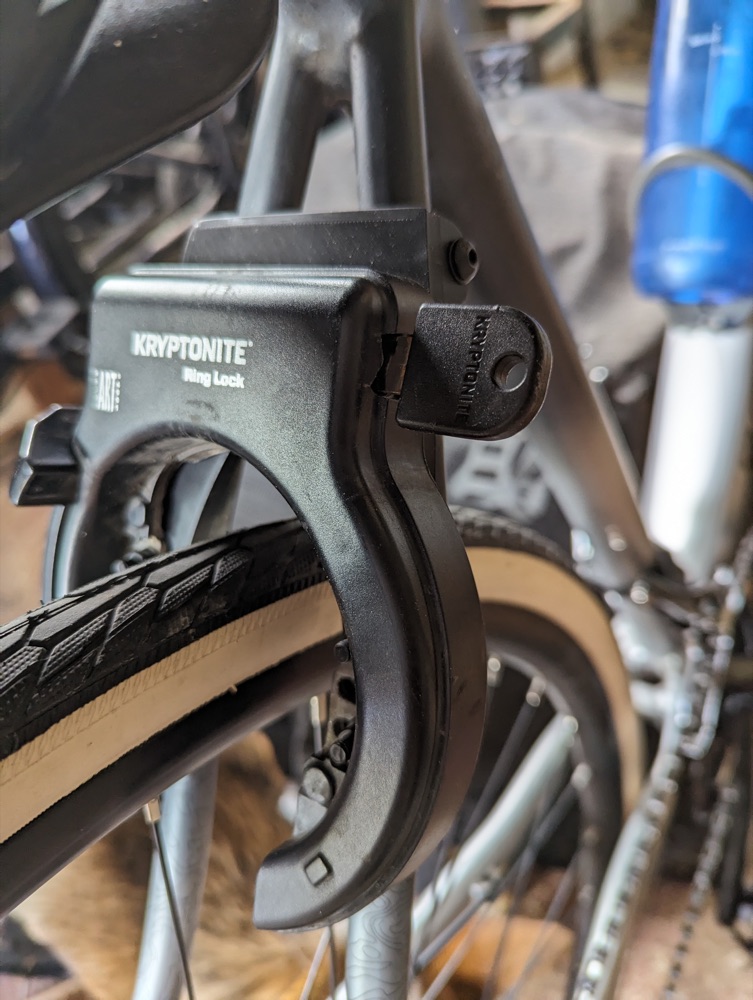 Bisiklet Halka Tip Kilit (Ring Lock) Montaj Braketi