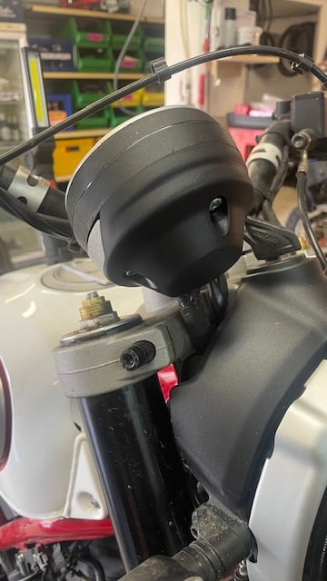 Ducati Scrambler Gösterge Boşluk Doldurucu görsel 2