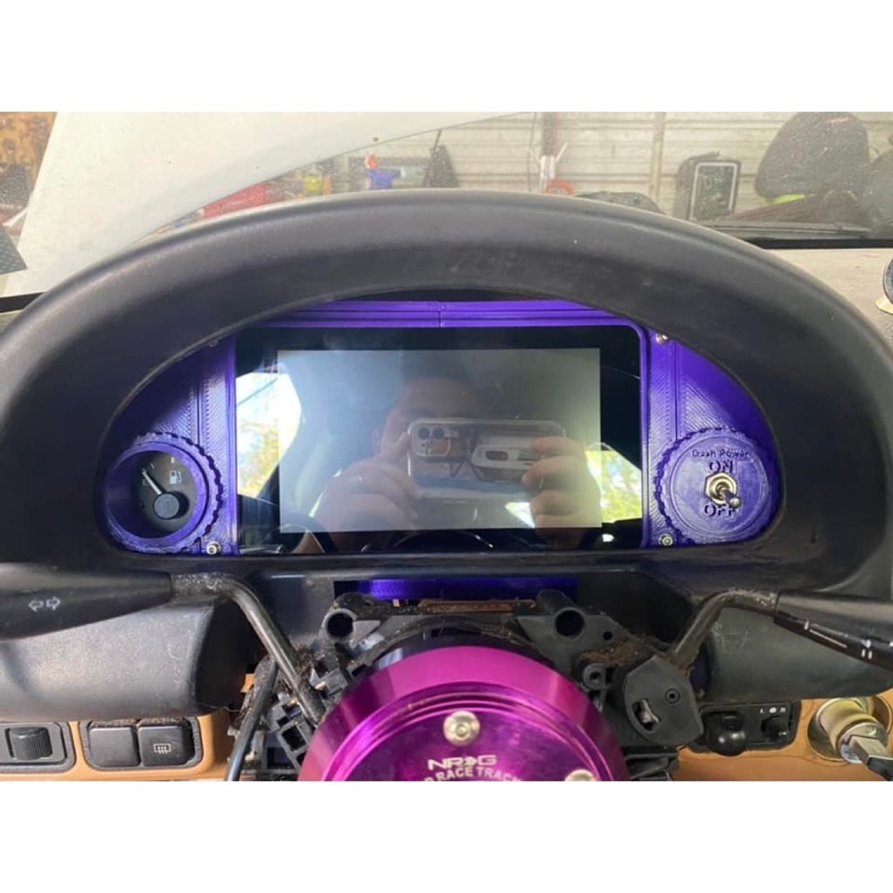 Mazda Miata NA Orijinal Yakıt Göstergesi Montaj Parçası görsel 4