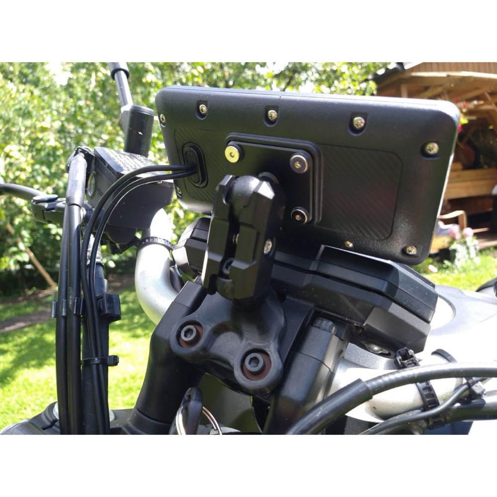 Yamaha MT-07 Güçlendirilmiş 1 İnç Top Mont Aparatı görsel 3
