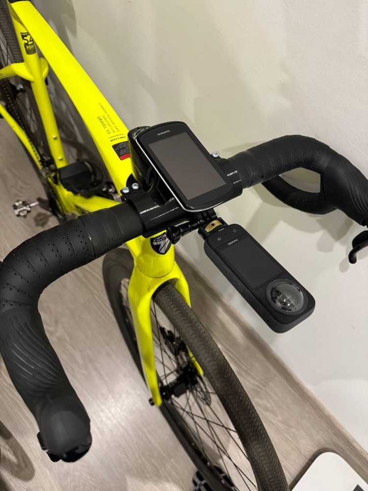Bisiklet Aero Gidonu için Kamera/Bilgisayar Montaj Braketi