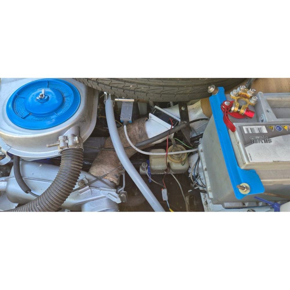 Citroën 2CV Kalorifer PC Fanı Adaptörü (80mm) görsel 2