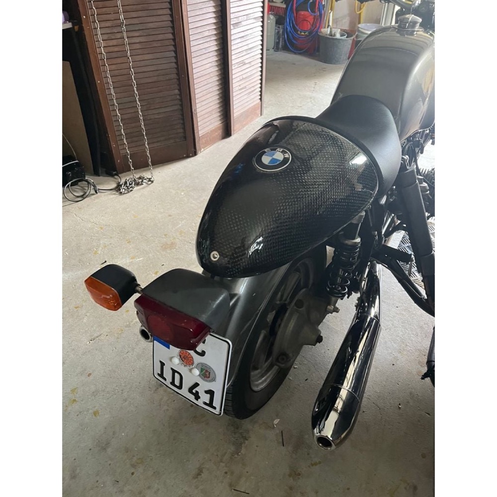 Tekli Sele Arka Kapatma Parçası (Klasik BMW Motosiklet Uyumlu) görsel 3