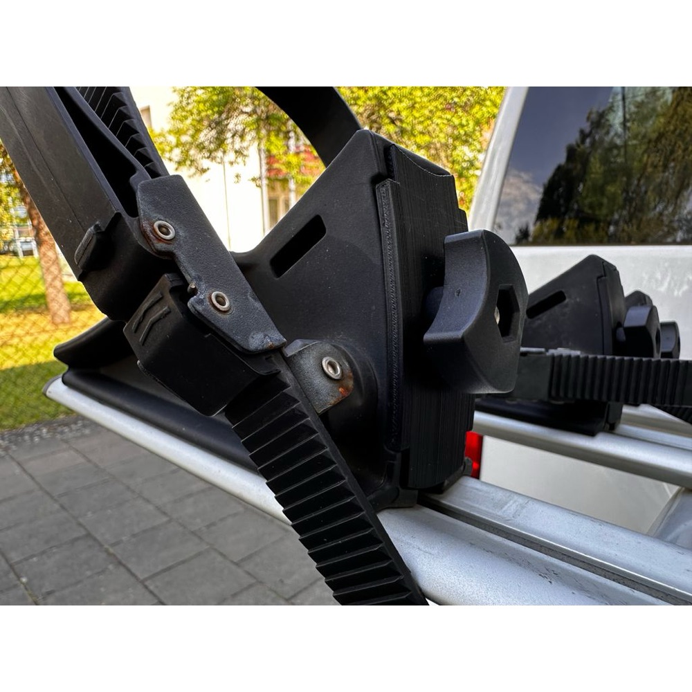 Bisiklet Taşıyıcı Tekerlek Kapak Plakası (Menabo Shadow Uyumlu) görsel 2