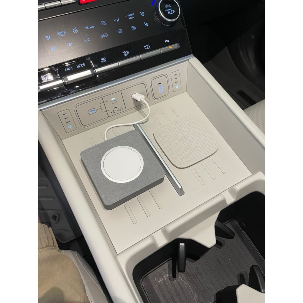Hyundai Santa Fe 2024 MagSafe Dönüşüm Aralığı görsel 2