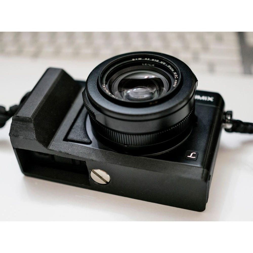 Panasonic Lumix LX100 için Büyük Tutuş Kolu (Handgrip) görsel 2