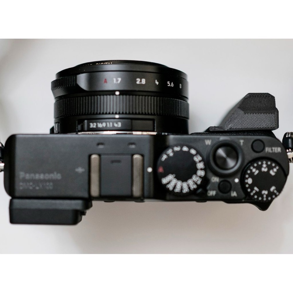 Panasonic Lumix LX100 için Büyük Tutuş Kolu (Handgrip) görsel 3