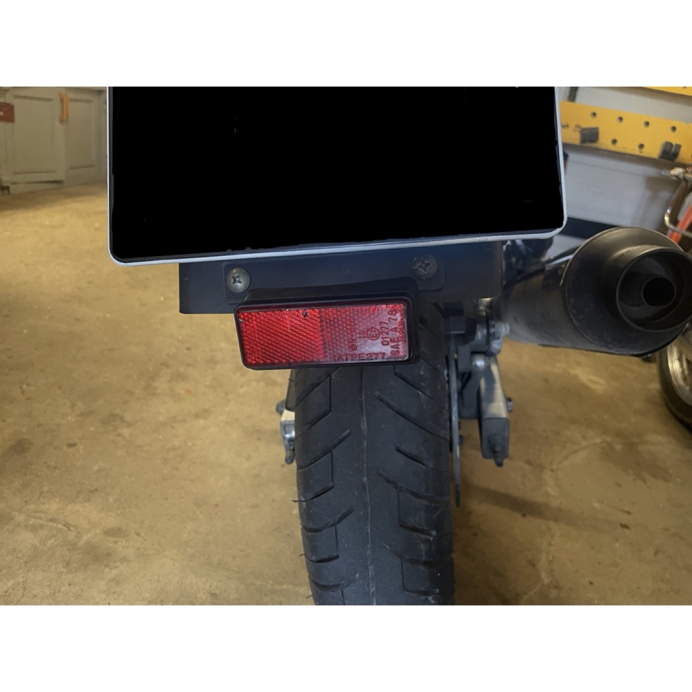 Suzuki GS500 Reflektör Tutucusu (Plaka) görsel 2